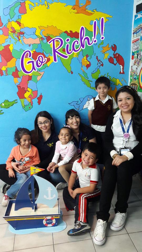 Well wishes from Adventure At Sea class - FasTracKids Reynosa